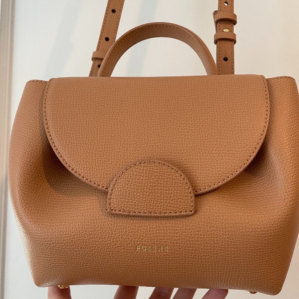 Polene Numéro Un Nano Bag - Textured Tan